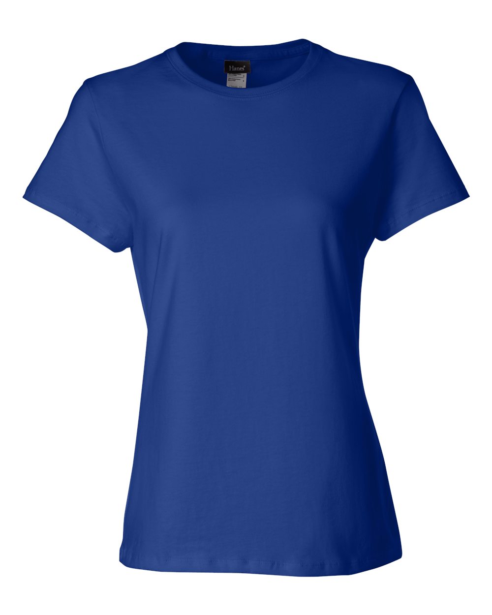 Hanes SL04 - Women's Perfect-T T-Shirt — Deep Royal (flat)