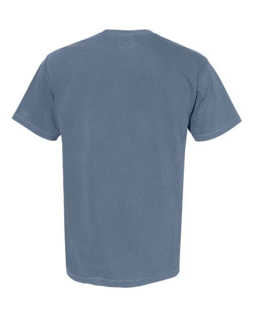Comfort Colors 6030 - Unisex Garment-Dyed Heavyweight Pocket T-Shirt - Blue Jean