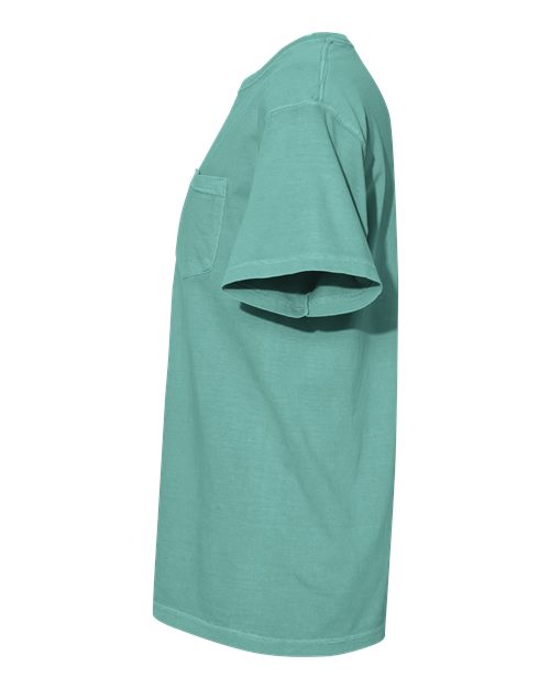Comfort Colors 6030 - Unisex Garment-Dyed Heavyweight Pocket T-Shirt - Seafoam