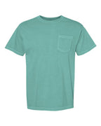 Comfort Colors 6030 - Unisex Garment-Dyed Heavyweight Pocket T-Shirt - Seafoam