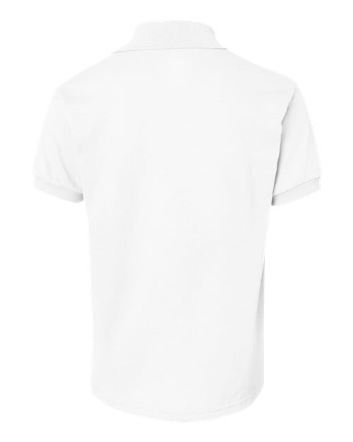 Hanes 054Y - Youth EcoSmart® Jersey Polo Hanes