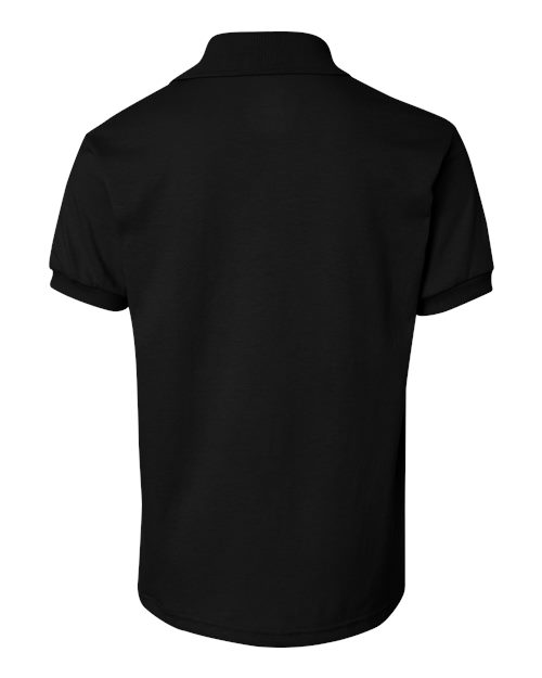Hanes 054Y - Youth EcoSmart® Jersey Polo Hanes