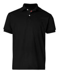 Hanes 054Y - Youth EcoSmart® Jersey Polo Hanes