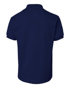 Hanes 054Y - Youth EcoSmart® Jersey Polo Hanes