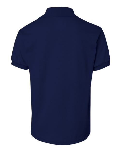 Hanes 054Y - Youth EcoSmart® Jersey Polo Hanes
