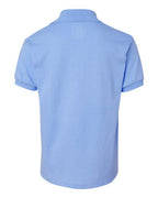 Hanes 054Y - Youth EcoSmart® Jersey Polo Hanes