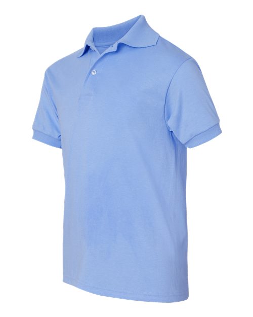 Hanes 054Y - Youth EcoSmart® Jersey Polo Hanes