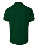 Hanes 054Y - Youth EcoSmart® Jersey Polo Hanes