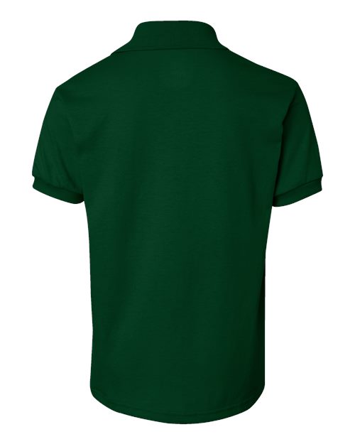 Hanes 054Y - Youth EcoSmart® Jersey Polo Hanes