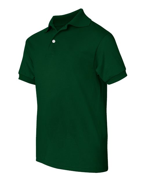 Hanes 054Y - Youth EcoSmart® Jersey Polo Hanes