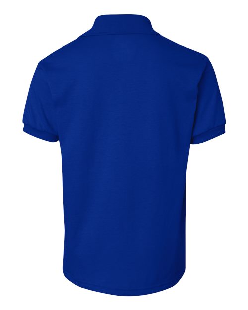 Hanes 054Y - Youth EcoSmart® Jersey Polo Hanes