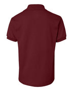 Hanes 054Y - Youth EcoSmart® Jersey Polo Hanes
