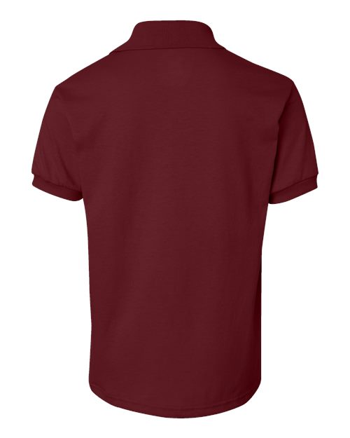 Hanes 054Y - Youth EcoSmart® Jersey Polo Hanes