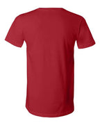 BELLA + CANVAS 3005 - Unisex Jersey V-Neck Tee - Canvas Red