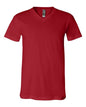 BELLA + CANVAS 3005 - Unisex Jersey V-Neck Tee - Canvas Red