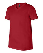 BELLA + CANVAS 3005 - Unisex Jersey V-Neck Tee - Canvas Red