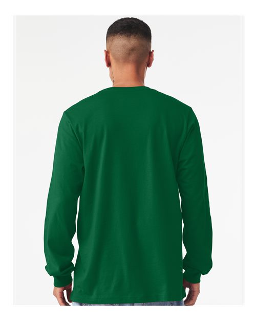 BELLA + CANVAS 3501 - Unisex Jersey Long Sleeve Tee - Kelly