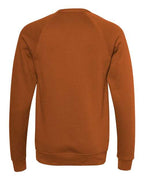 BELLA + CANVAS 3901 - Unisex Sponge Fleece Raglan Crewneck Sweatshirt - Autumn