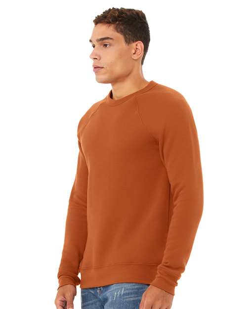 BELLA + CANVAS 3901 - Unisex Sponge Fleece Raglan Crewneck Sweatshirt - Autumn