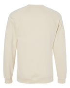 BELLA + CANVAS 3901 - Unisex Sponge Fleece Raglan Crewneck Sweatshirt - Natural