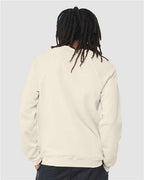 BELLA + CANVAS 3901 - Unisex Sponge Fleece Raglan Crewneck Sweatshirt - Natural