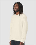 BELLA + CANVAS 3901 - Unisex Sponge Fleece Raglan Crewneck Sweatshirt - Natural
