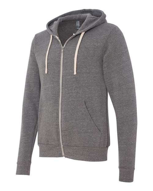 BELLA + CANVAS 3909 - Unisex Triblend Sponge Fleece Full-Zip Hoodie Sweatshirt BELLA + CANVAS