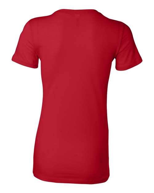 BELLA + CANVAS 6004 - Women's Slim Fit Tee - Red
