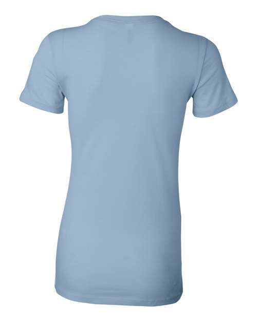 BELLA + CANVAS 6004 - Women's Slim Fit Tee - Baby Blue