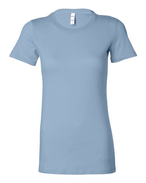 BELLA + CANVAS 6004 - Women's Slim Fit Tee - Baby Blue