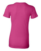 BELLA + CANVAS 6004 - Women's Slim Fit Tee - Berry