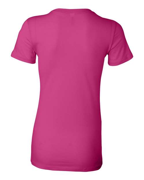 BELLA + CANVAS 6004 - Women's Slim Fit Tee - Berry