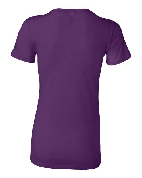 BELLA + CANVAS 6004 - Women's Slim Fit Tee - Team Purple