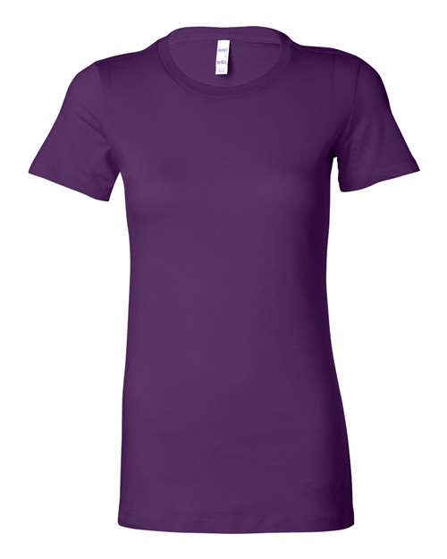 BELLA + CANVAS 6004 - Women's Slim Fit Tee - Team Purple