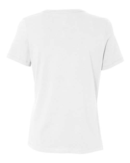 BELLA + CANVAS 6400 - Womens Relaxed Jersey Tee - White