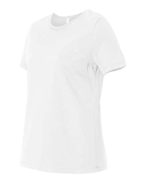 BELLA + CANVAS 6400 - Womens Relaxed Jersey Tee - White