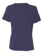 BELLA + CANVAS 6400 - Womens Relaxed Jersey Tee - Navy