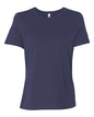 BELLA + CANVAS 6400 - Womens Relaxed Jersey Tee - Navy