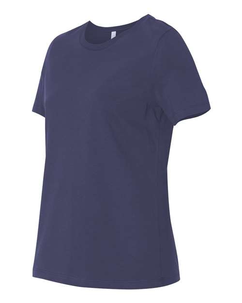 BELLA + CANVAS 6400 - Womens Relaxed Jersey Tee - Navy