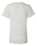 BELLA + CANVAS 6405 - Womens Relaxed Jersey V-Neck Tee - White