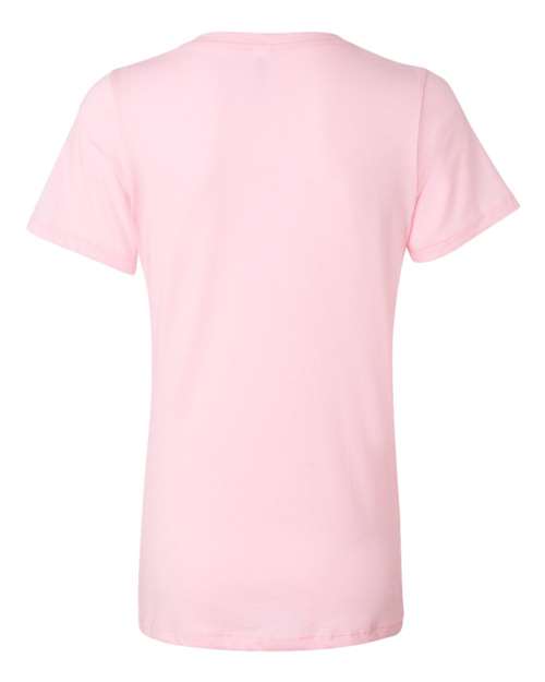 BELLA + CANVAS 6405 - Womens Relaxed Jersey V-Neck Tee - Pink