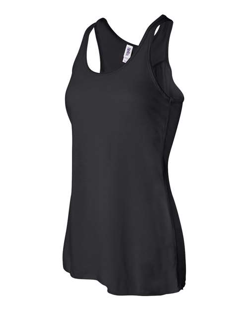 BELLA + CANVAS 8800 - Women's Flowy Racerback Tank - Black