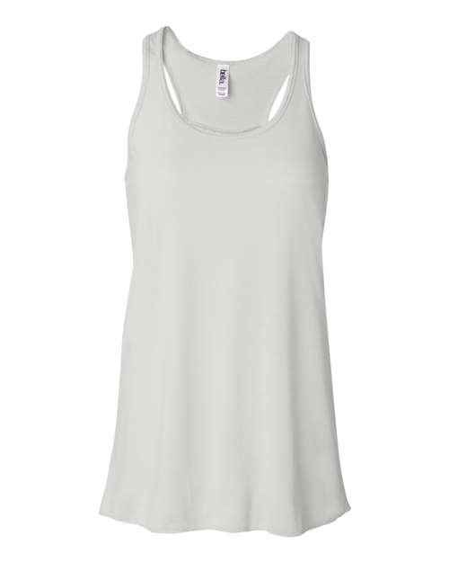BELLA + CANVAS 8800 - Women's Flowy Racerback Tank - White