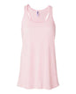 BELLA + CANVAS 8800 - Women's Flowy Racerback Tank - Soft Pink