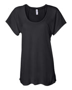 BELLA + CANVAS 8801 — Women’s Flowy Raglan Tee — Black