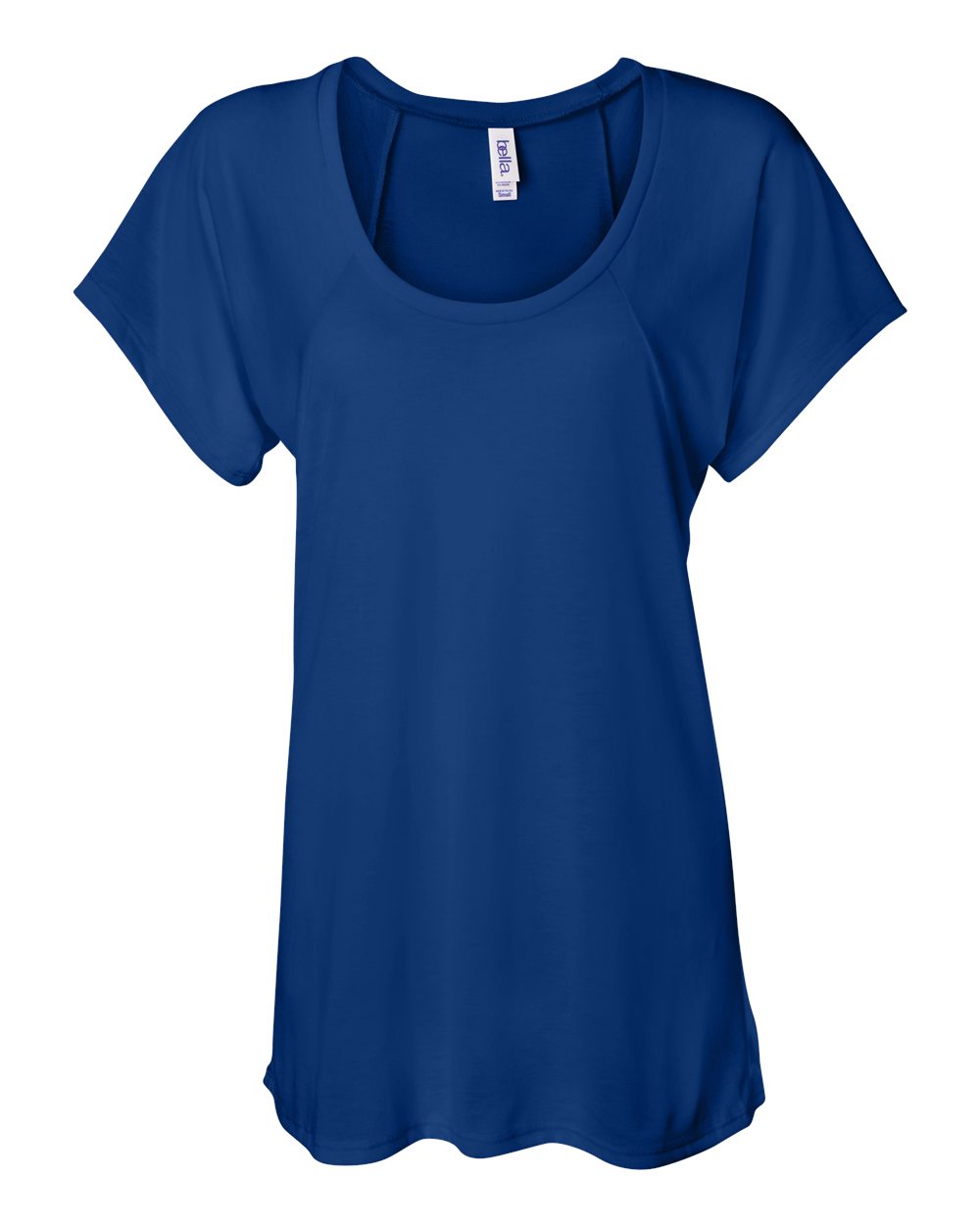 BELLA + CANVAS 8801 — Women’s Flowy Raglan Tee — True Royal