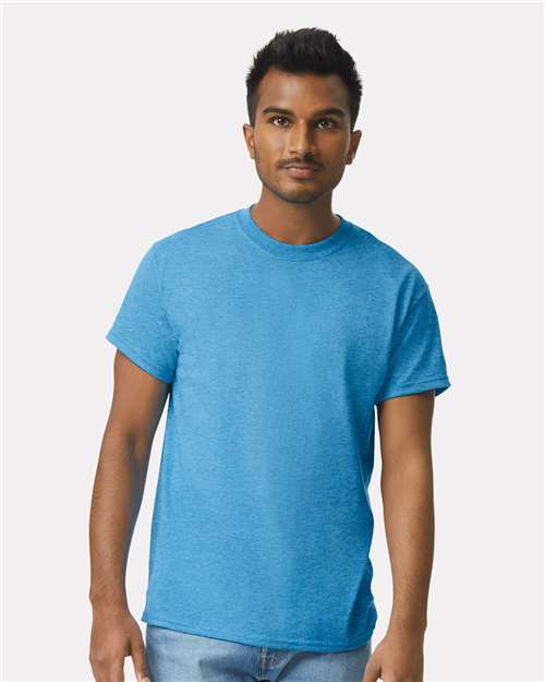 Gildan 2000 - Unisex Ultra Cotton T-Shirt - Heather Sapphire