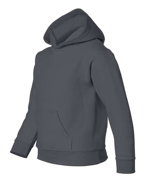 Gildan 18500B - Youth Heavy BlendTM Hooded Sweatshirt - Charcoal