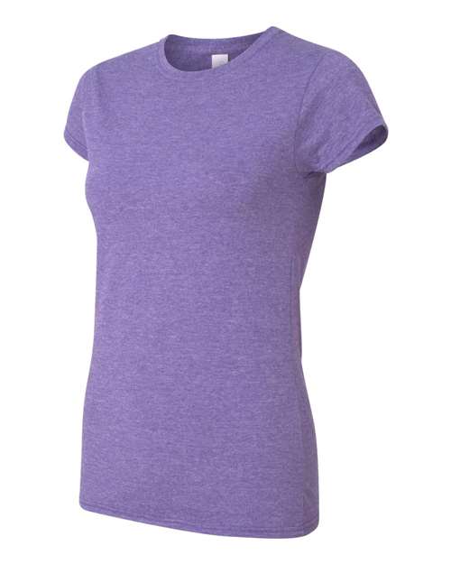 Gildan 64000L - Women's Softstyle T-Shirt - Heather Purple