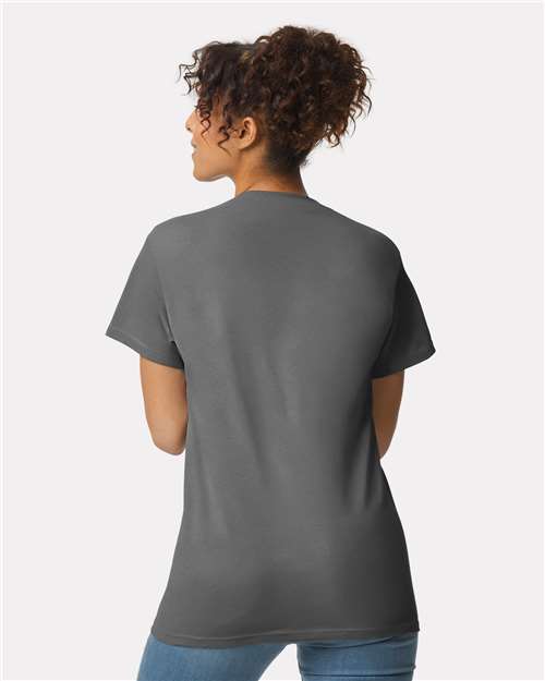 Gildan 2300 - Unisex Ultra Cotton Pocket T-Shirt - Charcoal